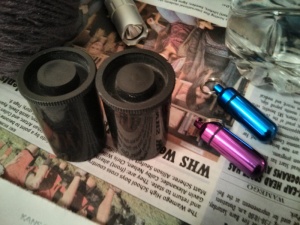 Film canisters and bison tubes